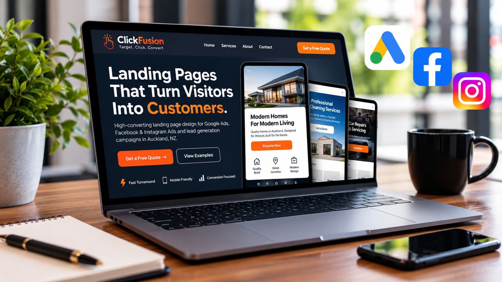 Landing Page Design Services